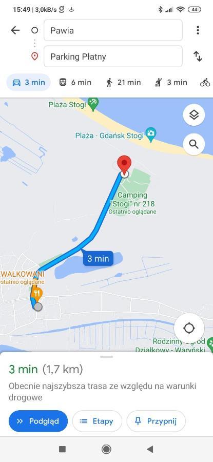 Apartament Stogi Pawia Gdańsk Buitenkant foto